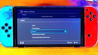 How To Change Region on Nintendo Switch OLED | Full Tutorial