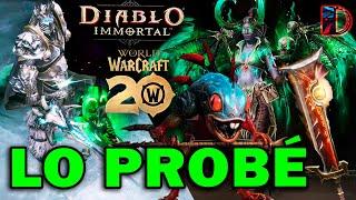 Diablo Inmortal x WOW Adelanto de TODO