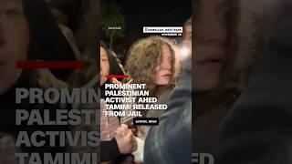 Prominent Palestinian activist Ahed Tamimi released from jail
