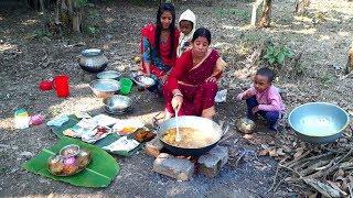 Happy New Year 2019 Special Our Village Picnic || Mutton Curry Recipe || Village Styel Recipe