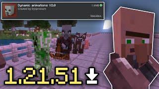 Dynamic Animations 1.21.51 MCPE Download & Showcase - Minecraft Bedrock Edition