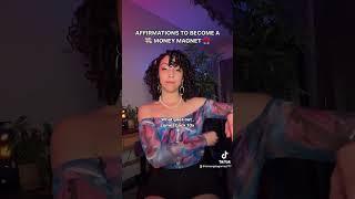 Affirmations to become a money magnet w/ EFT Tapping #manifestation #eft #moneymagnet
