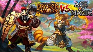 DRAGON CHAMPIONS: соперник Raid Shadow Legends или дешевый клон Age of Magic?