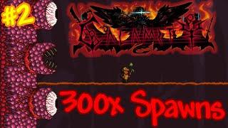 Terraria Calamity With 300x SPAWN RATES Is Getting HARD(mode)