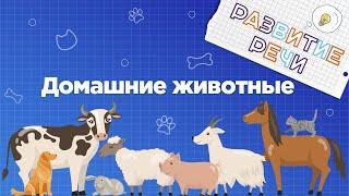 Занятия для дошкольников | Развитие речи | Тема: Домашние животные