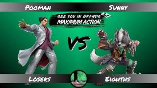 Pooman (Kazuya) vs Sunny (Wolf) - Losers Eighths - SUGMA #37