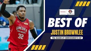 BEST OF JUSTIN BROWNLEE | PBA SEASON 49 COMMISSIONER’S CUP SEMIFINALS | HIGHLIGHTS