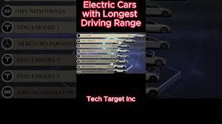 Top Longest Range Electric Cars| 2023 & 2024 Models | EV Guide #electriccars #electricvehicles #cars