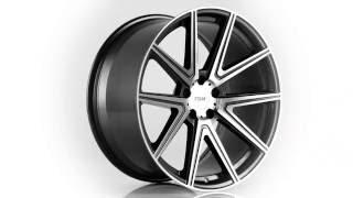 TSW Alloy Wheels Rouge - Gunmetal with Mirror Cut Face