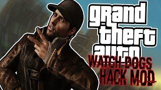 ОБЗОР МОДОВ В GTA SAN ANDREAS - Watch_Dogs Hack Mod v1.2 [#7]