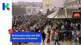 geen Big Mac's meer voor de Russen