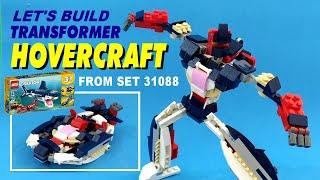 Tutorial: LEGO Transformer hovercraft from Creator 31088 deep sea creatures