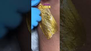 First-Time Underarm Waxing with Golden Allure Hard Wax | Waxing Queen Adventures