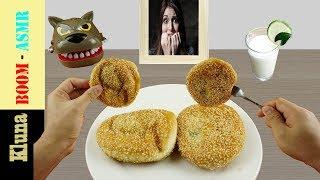 Tik eating Sesame cake and Milk ! Kluna Tik Style Dinner #36 | ASMR eating sounds no talk