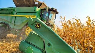 The X9 Harvests Corn!