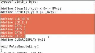 13 Interfacing LCD through AVR GCC programming English