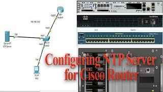 Configuring NTP Server for Cisco Router || CCNA