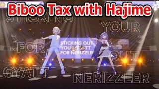 Hajime danced Biboo Tax on her 3D Live with Bijou...