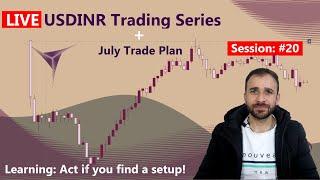 USDINR Live Trading Session #20 : USDINR Trading for Beginners With 80% Plus Win Rate