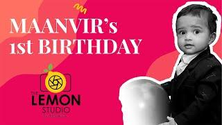 MANNVEER's 1st BIRTHDAY  DUBAI || THE LEMON STUDIO