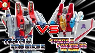 TRANSFORMERS RETRO STARSCREAM vs. G1 STARSCREAM – Review