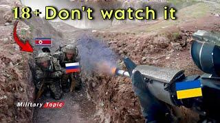 Horrible GoPro Moments! Ukrainian Army Overran North Korean Soldiers in Close Combat