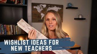 What to Add on Amazon Wishlist for New Teachers | Tips for New Teachers