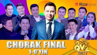 QVZ 2021 CHORAK FINAL 1-O'YIN