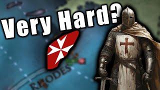 Can I Survive as The Knights in one of the hardest starts in EU4? | Achievement Hunter