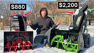 What’s the REAL difference between these two snow blowers?