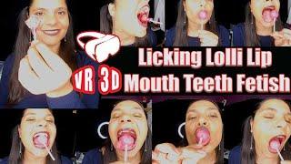 Here I enjoy sucking a very large lollipop Lolly pop Lick suck drool licking lollipop asmr licking