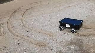 Testing in soft sand