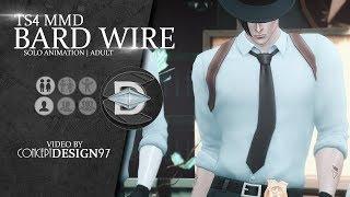 The sims 4 - MMD dance : BARD WIRE (Kristine Elezaj) *DOWNLOAD*