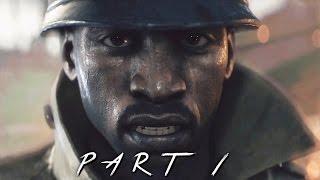 BATTLEFIELD 1 Walkthrough Gameplay Part 1 - Survive (BF1 Campaign)