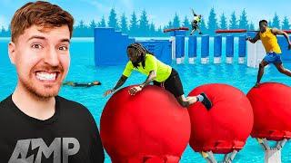 AMP EXTREME WIPEOUT WITH MRBEAST