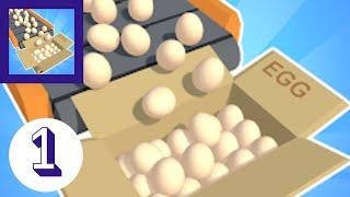 Idle Egg Factory Walkthrough Gameplay Tutorial Part 1 || For Android and iOS