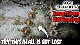 Age of Mythology: Retold – All Is Not Lost - Easy Gold Trick | Fall of the Trident Campaign [Titan]