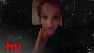 Britney Spears Recalls Almost Burning Her Face Off in Video With Bizarre Accent | TMZ TV