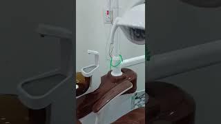 new dental chair installation for mukesh dent mart mo b