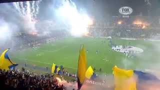 Rosario Central recibimiento Vs Boca (Sudamericana 2014)