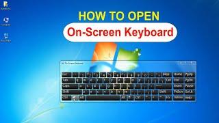 How to Open On-Screen Keyboard with Shortcut Key |