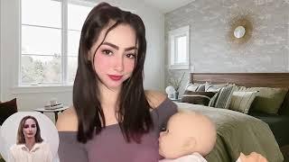 USA Breast Feeding Tutorial moms | 4k USA Breast Feeding tips Julie