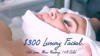 $300 Facial with Cool Laser and Dr Belter skincare line ASMR