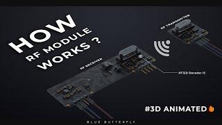 How RF Module works | 3D animated tutorial  | Remake