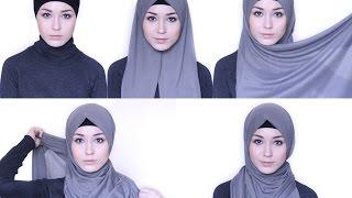 HIJAB TUTORIAL Everday simple style @NABIILABEE