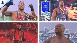 WWE 2K25 PS5 Entrances: RVD, Kurt Angle, Batista, DDP, Bret Hart, Terry Funk, Booker T & More!