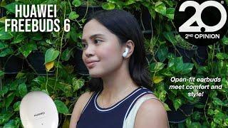 HUAWEI FreeBuds 6: Where open-fit earbuds meet comfort and style with high-quality sound