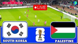 South Korea vs Palestine | FIFA World Cup Qualifier : Live Football Match Today - All Goals, Pes 21