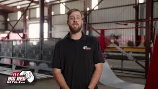 Big Red Metals | How Metal Roofing Is Made
