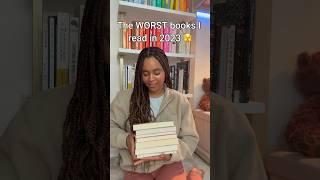 The WORST books I read this year  #booktok #booktube #books #bookreview